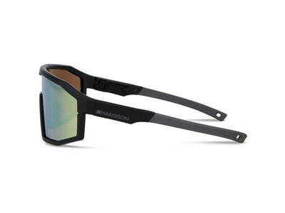 MADISON Enigma Glasses - 3 pack - matt black / bronze mirror / amber & clear lens click to zoom image