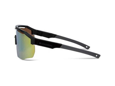 MADISON Cipher Glasses - 3 pack - gloss black / bronze mirror / amber & clear lens click to zoom image