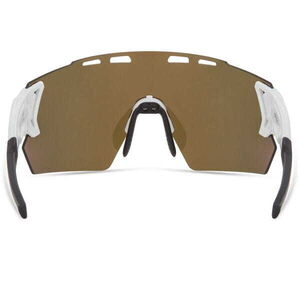 MADISON Stealth Glasses - 3 pack - gloss white / fire mirror / amber & clear lens click to zoom image