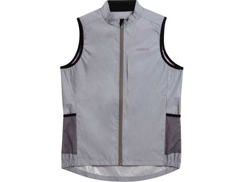 MADISON Stellar Shine Reflective women's gilet - reflective silver click to zoom image