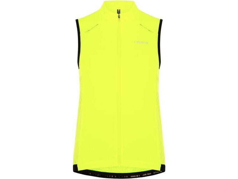 MADISON Stellar Reflective windproof women's gilet, hi-viz yellow click to zoom image