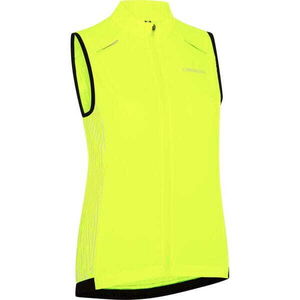 MADISON Stellar Reflective windproof women's gilet, hi-viz yellow click to zoom image