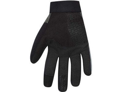 MADISON Flux Waterproof Trail Gloves, midnight green perforated bolts click to zoom image