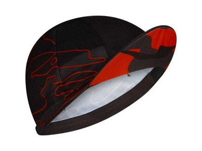 MADISON Roam cap - stria camo black / red