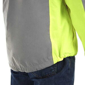 MADISON Stellar FiftyFifty Reflective mens wproof jkt - hi-viz yw / silv click to zoom image