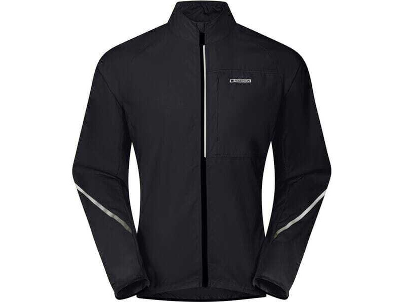 MADISON Freewheel men's packable jacket, black click to zoom image