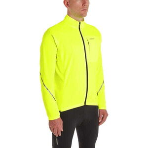 MADISON Freewheel men's packable jacket, hi-viz yellow click to zoom image