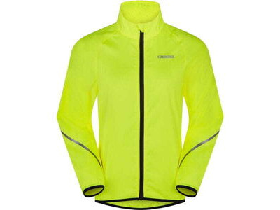 MADISON Freewheel youth packable jacket, hi-viz yellow