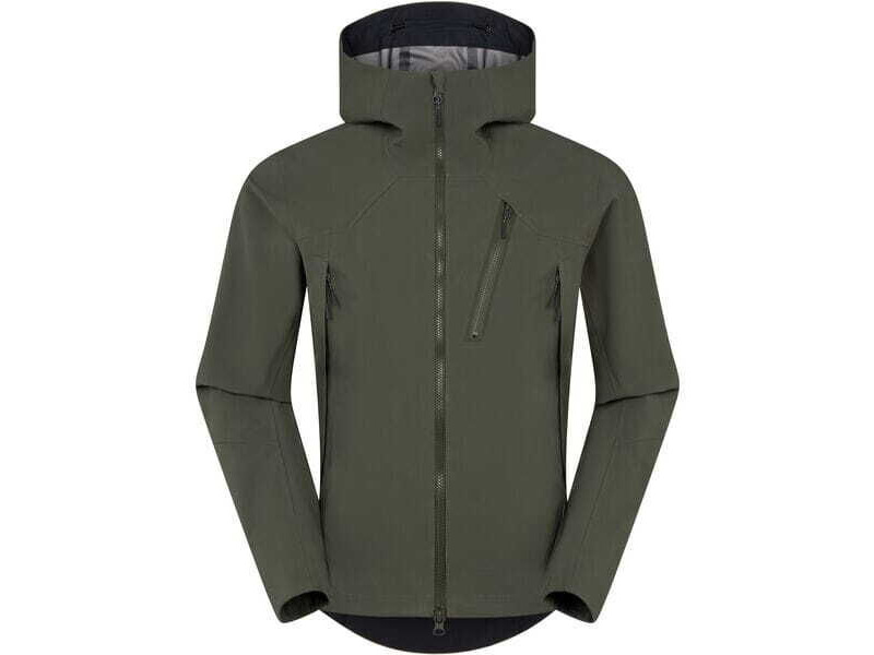 MADISON DTE 3-Layer Men's Waterproof Jacket, midnight green click to zoom image