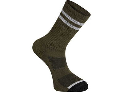 MADISON Roam extra long sock - dark olive / grey