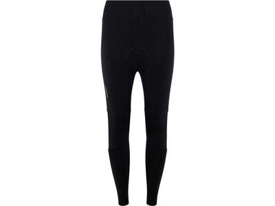MADISON Freewheel women's thermal tights with pad, black