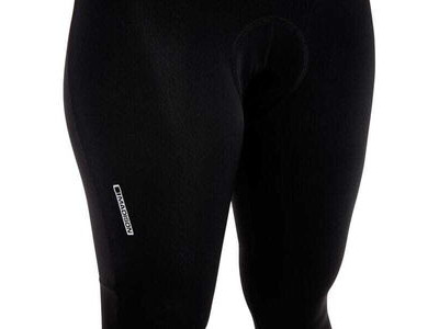 MADISON Freewheel women's thermal tights with pad, black click to zoom image