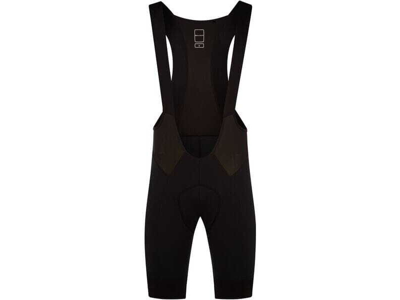 MADISON Flux EIT Padded Lycra Bib Short, men's, black click to zoom image