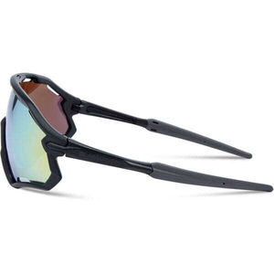 MADISON Code Breaker II Sunglasses - 3 pack - matt black / bronz mirror / amb / clr lens click to zoom image