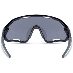 MADISON Code Breaker II Sunglasses - gloss black / silver mirror click to zoom image