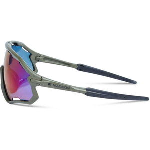 MADISON Code Breaker II Sunglasses - midnight green / purple mirror click to zoom image