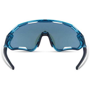 MADISON Code BreakerII Sunglasses - 3 pack - crystal gloss blue / blue mirr / amb / clr click to zoom image