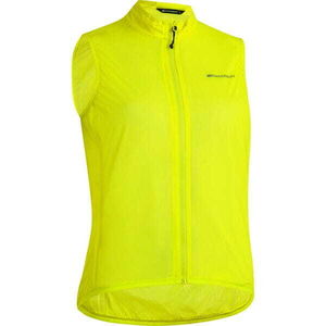 MADISON Flux Women's Ultra Packable Waterproof Gilet, yellow click to zoom image