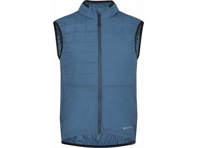 MADISON Roam Men's Windproof Packable Primaloft Gilet, lake blue click to zoom image