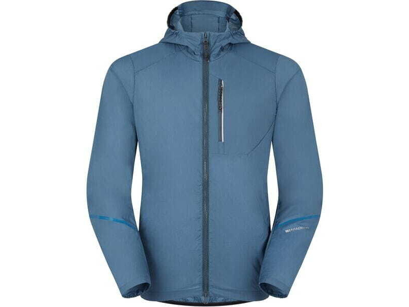 MADISON Roam Men's Lightweight Windproof Packable Jacket, lake blue click to zoom image