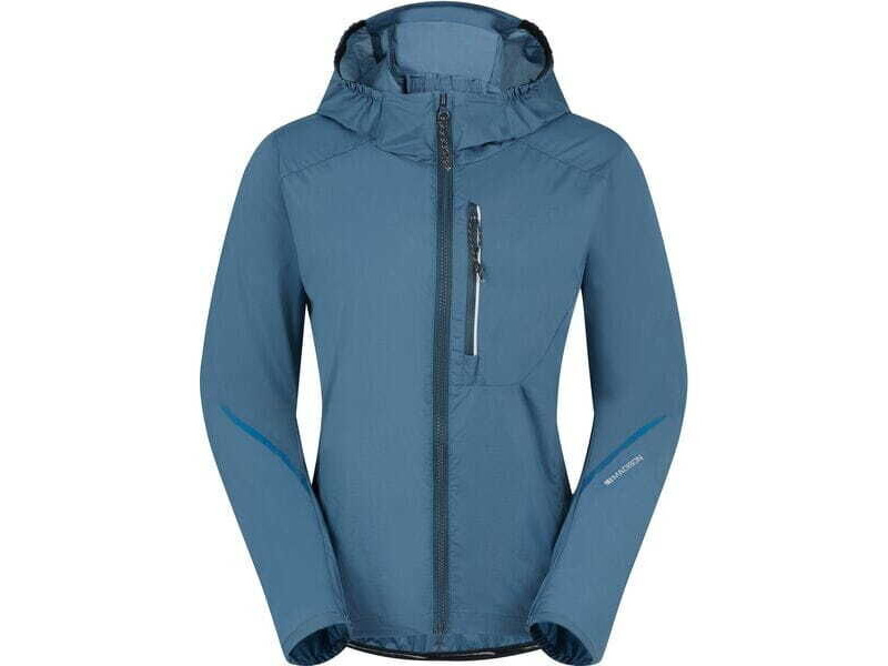 MADISON Roam Women's Lightweight Windproof Packable Jacket, lake blue click to zoom image