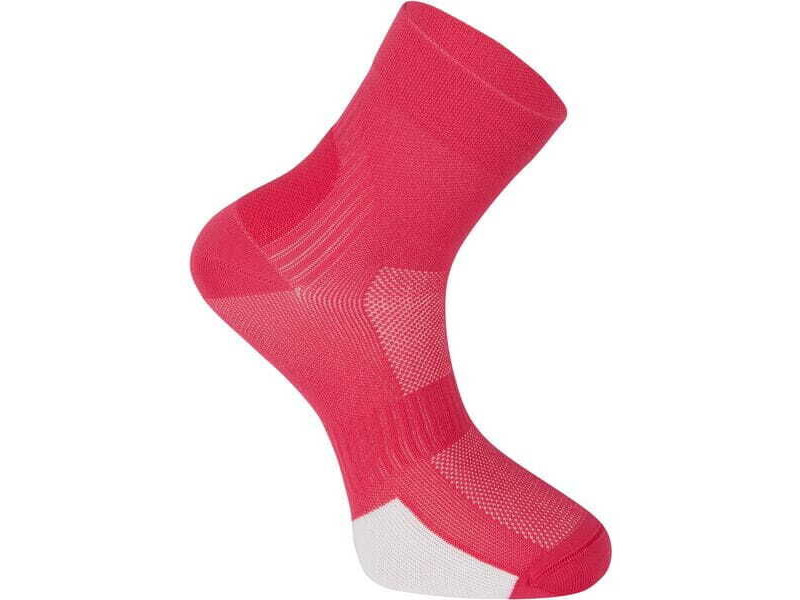 MADISON Flux Performance Sock, magenta pink click to zoom image