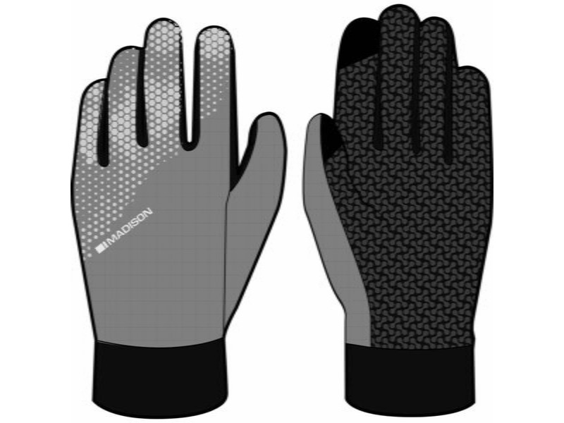 MADISON GLOVES Freewheel Wind BK / GY click to zoom image