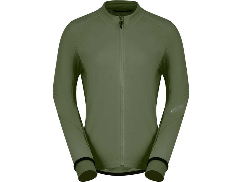 MADISON DTE Women's Isoler Thermal long Sleeve Jacket, midnight green click to zoom image