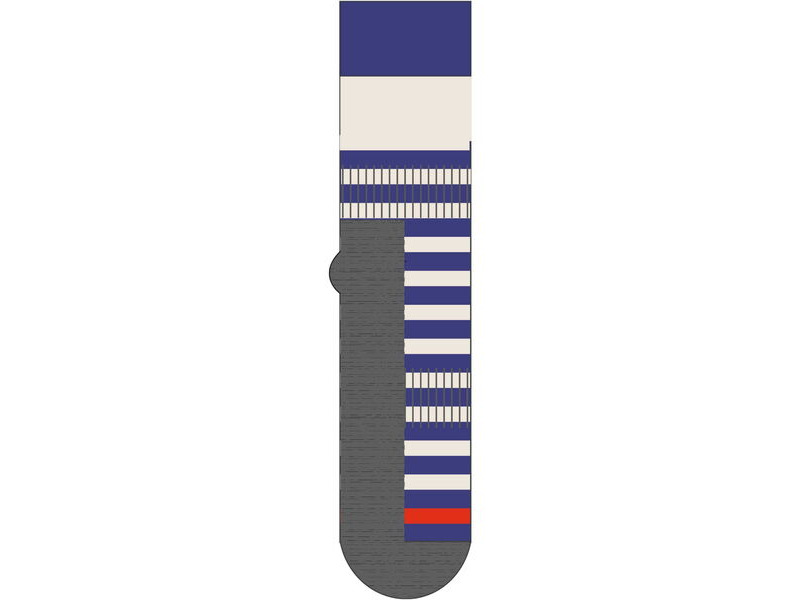 MADISON Roam Isoler Merino 4 Season Sock, ult mar blue / bone click to zoom image