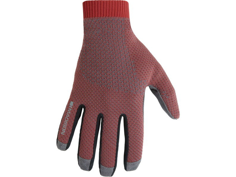 MADISON GLOVES Flux Knit Trail Mineral RD click to zoom image