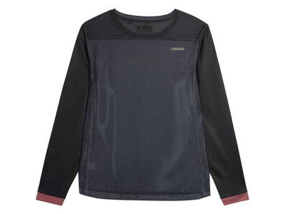 MADISON Flux women's long sleeve jersey - phantom black click to zoom image