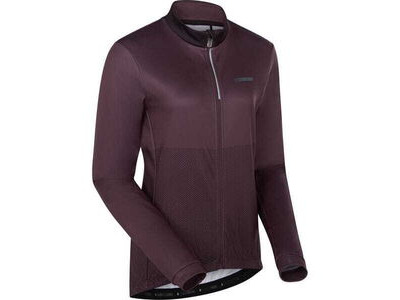 MADISON Sportive women's long sleeve thermal jersey - mauve click to zoom image
