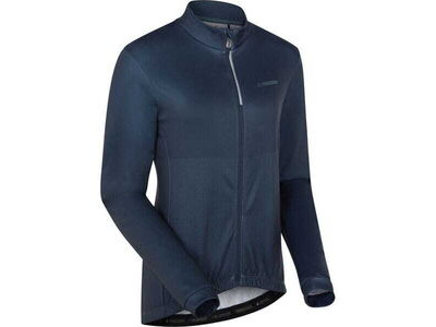 MADISON Sportive women's long sleeve thermal jersey - navy haze click to zoom image