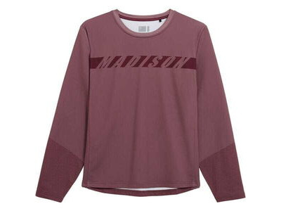 MADISON Zenith women's long sleeve thermal jersey - mauve