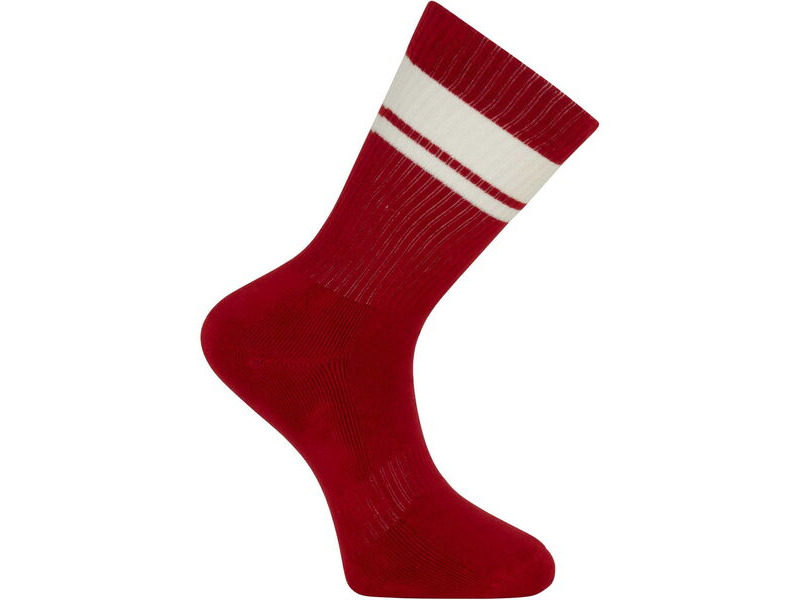 MADISON SOCKS Roam Crew Min Red click to zoom image