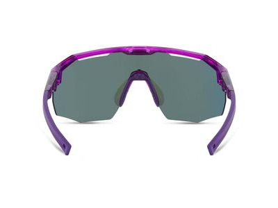 MADISON Cipher Crystal Gloss Purple Sunglasses - Purple Mirror Lens click to zoom image