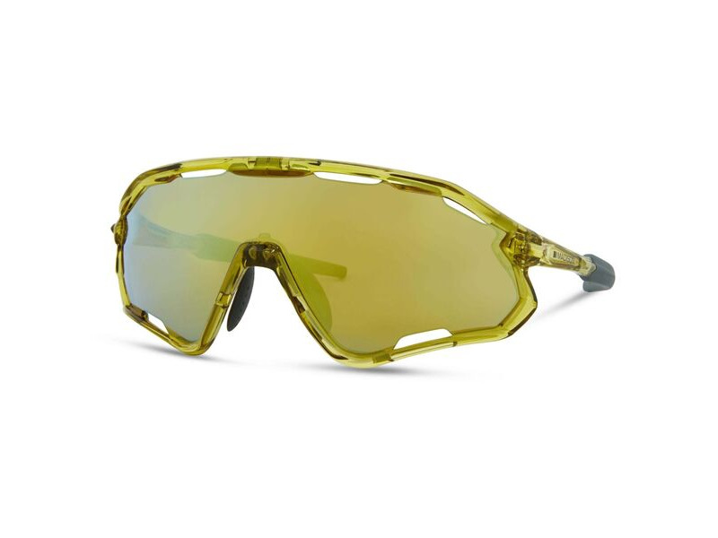 MADISON Code Breaker Midnight Green Sunglasses - 3 Lens Pack - Bronze Mirror/Amber/Clear click to zoom image