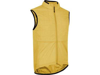 MADISON Roam Men's Windproof Packable Primaloft Gilet, golden yellow click to zoom image