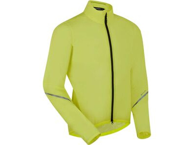 MADISON Flux 2L Ultra Packable Waterproof Jacket - men's - hi-viz yellow click to zoom image