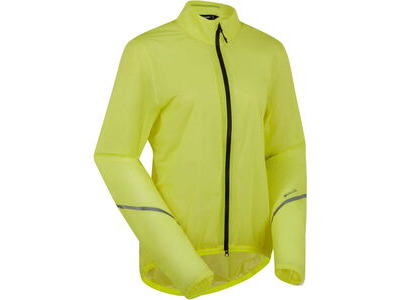 MADISON Flux 2L Ultra Packable Waterproof Jacket - women's - hi-viz yellow click to zoom image