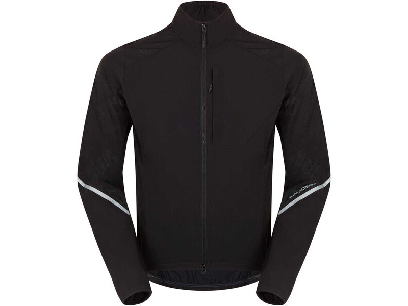 MADISON Freewheel Stellar Tech Windproof Packable Jacket - men's - black click to zoom image