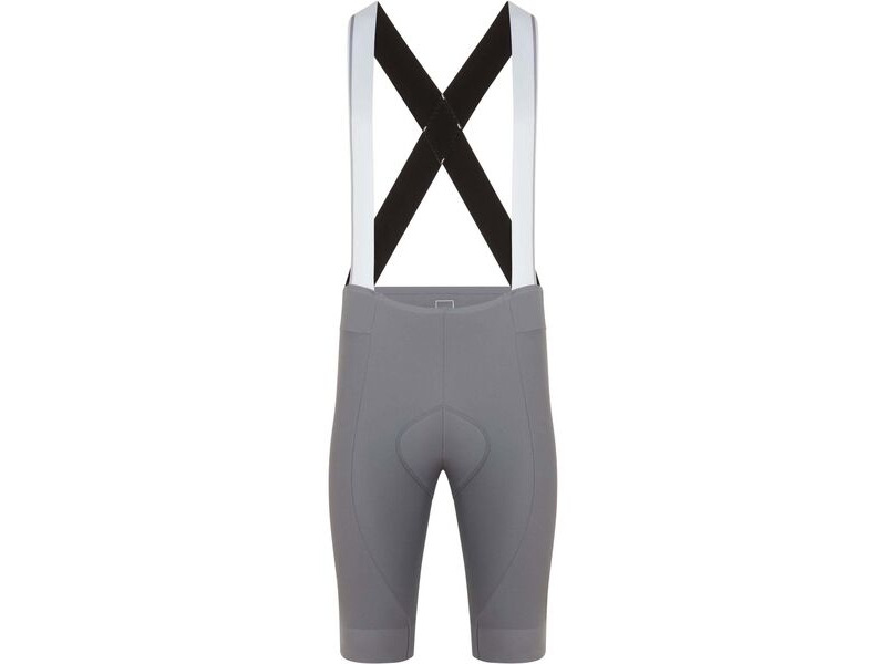 MADISON Flux EIT Pad Lycra Bib Short - men's - steel grey click to zoom image