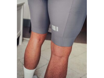 MADISON Flux EIT Pad Lycra Bib Short - men's - steel grey click to zoom image